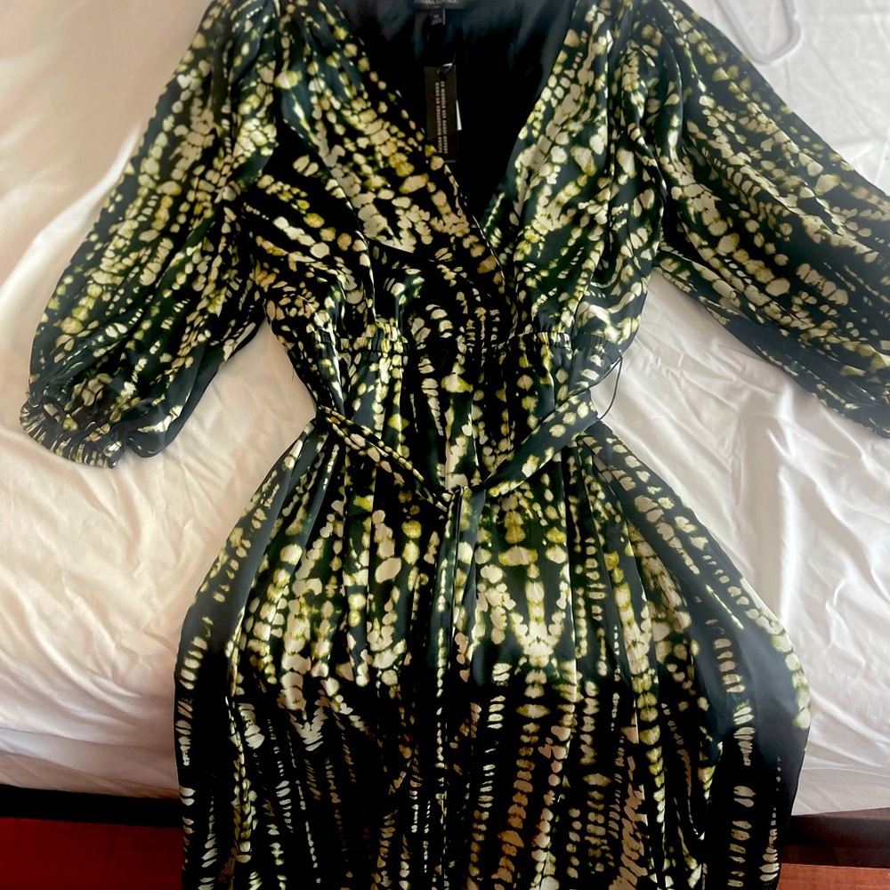 Banana republic blouson maxi dress